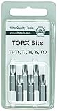 Wiha 71570 T5 to T10 Torx Insert Bit, 6-Pack [並行輸入品]