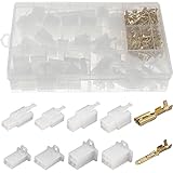 カプラーコネクタ ーキット 380個 セット 平型 端子 セット プラケース カプラー 防水 電気端子 接続端子 2極 3極 4極 6極 カプラーコネクタ 配線加工 接続 自動車 バイク ハーネス DIY コネクター ターミナル 2.8mm 黄銅