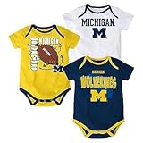 Michigan Wolverinesベビー/幼児" 3点Spread " 3 Piece Creeper Set