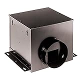 Broan SP100 Single-Port Remote In-Line Ventilator, 110 CFM [並行輸入品]