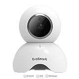 ネットワークカメラEraSmart WIFIセキュリティカメラ| パンチルト、IRナイトビジョン、レコーディング24時間＆双方向オーディオ付き1080P HDビデオ録音| ベビーモニター、高齢者、犬、