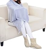 【Blume】3WAY 授乳ケープ ストール ポンチョ 360度 安心 ナーシングケープ (グレー)