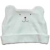 《春秋対応》(日本製) Pample Mousse(パンプルムース) スムースくま帽子 S(38cm~42cm)/OW NO.DP-81524