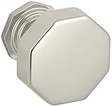 KOHLER K-13126-SN Pinstripe Knob, Vibrant Polished Nickel [並行輸入品]
