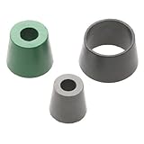 Woodhead 00-5266 Cable Strain Relief Grip Grommet Black Max-Loc Cord Seal Straight Male 1/2 NPT Thre