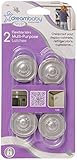 Dreambaby Mini Multi-Purpose Lock 2 Pack- Clear/Silver [並行輸入品]