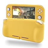 Nintendo Switch Lite用　グリップケース　Nintendo Switch Lite用シリコンケース　黄色