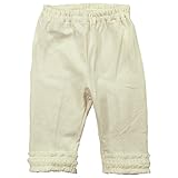 《H29年春物》(日本製) Pample Mousse(パンプルムース) ミニドビー接結7分丈パンツ 95cm/IV NO.DP-71307