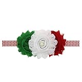 Zhhlaixing ベビー小物 Baby Girls Kids Elastic Bouquet Fowers Headband Hairband Hair Accessories for Chris