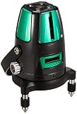 シンワ測定 レーザーロボ Neo 41 BRIGHT 縦・横・大矩・通り芯・地墨 グリーン 78271
