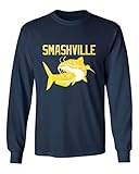 Smashvilleナッシュビル"ナマズ"メンズ長袖Tシャツ