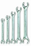 Williams 11692 5-Piece Metric Double Head Flare Nut Wrench Set by Snap-on Industrial Brand JH Willia