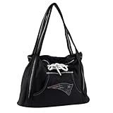 NFL新しいEngland PatriotsスポーツNoir Hoodie Purse、ブラック