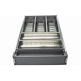 Blum ZHI.533BI3A TANDEM ORGA-LINE Wide Drawer Cutlery Set for 21" Wide Cabinets, Nickel by Blum [並行輸