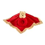 Disney Baby - Winnie the Pooh Security Blanket with Ring Rattle by Crown Crafts