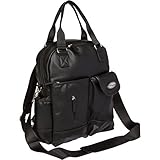 Access Denied BooPeeDo Backpack Diaper Bag for Dad + RFID Blocking Pocket (Black) by Boopeedo