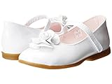 [ベイビー ディア] Baby Deer Mary Jane w/ Bow (Infant/Toddler) フラットシューズ White Patent 8 (30-36 Months)(生後30-3