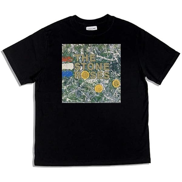 Amazon | The Stone Roses T Shirt Lemon 1989 Tour Band Logo 新しい
