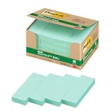 3M ポストイット 付箋 細い グリーン 75×25mm 100枚×20パッド 5001-G エコマーク認定商品 グリーン購入法適合