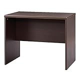 アイリスオーヤマ デスク シンプル 幅90×奥行60×高さ70.7cm ブラウン SLD-9060