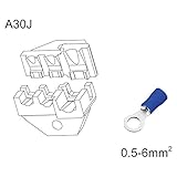 IWISS Regular圧着ダイセット両方で使用Pneumatic圧着ツールam-10 and Electric圧着ツールem-6b2 per order only for 1 DieセットLeav