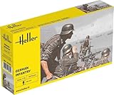 プラッツ エレール 1/72 WW2 ドイツ 歩兵 プラモデル HE49605 (人)