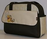 Disney Winnie the Pooh Large Tree Print Satchel Diaper Bag by Cudlie Accessories LLC [並行輸入品]