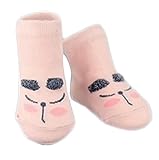 Plus Nao(プラスナオ) 子供用 赤ちゃん用 靴下 ソックス ショートソックス アニマルデザイン コットン 女の子 男の子 下着 くつ下 ベビー M P