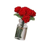 Kesoto ミニチュア　インテリア 自作 手作りデコレーション　 装飾 アクセサリー 吊り 植物 庭 アクセサリー バラ