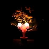 Romantic Flower Mushroom LEDナイトライトセンサーベビーベッドルームランプ装飾USプラグfor Sleeping Genuiskids