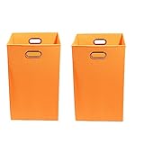 Modern Littles Organization Bundle-2 Laundry Bins, Bold Orange by Modern Littles