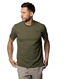 [アンダーアーマー] UAパフォーマンスコットン ショートスリーブ Tシャツ Marine OD Green L