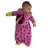 Sozo新生児女の子Snug as a Bugガウンとキャップセット US サイズ: 0-6 MONTHS