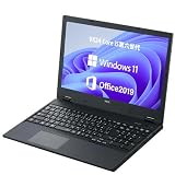 【中古パソコン】ノートパソコン vk24/Core i5第六世代搭載/Windows 11 Pro/MS 0ffice 2019搭載/15.6型/テンキー搭載/DVD/Wi-Fi/USB-Wi-Fi/Bluetooth