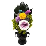 仏花 プリザーブドフラワー 【凛-RIN-】 伝統的 な 仏壇 に凛とした佇まい＜ホワイトパープル＞