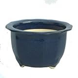 信楽焼 生子足付輪型 ／植木鉢 ９号