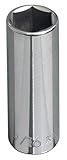 Klein Tools 65711 7/16-Inch Deep 6-Point Socket with 3/8-Inch Drive [並行輸入品]