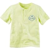 Carter's(カーターズ) サンウォッシュヘンリー イエロー トップス半袖Tシャツ 24ヶ月【並行輸入】