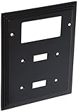 Amertac 84TTRVB 2 Toggle/1 Rocker-GFCI Steps Wallplate, Aged Bronze [並行輸入品]