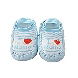 手紙と新生児ソックスシンプルなスタイルショート青の色