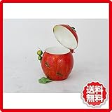 【メーカー直送】ダストビン トマト 商品コード：30435 不二貿易