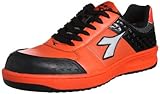 [ディアドラユーティリティ] DIADORA UTILITY 作業靴 スニーカー オーストリッチ OR72 OR72 オレンジ&ブラック(オレンジ&ブラック/24.0)