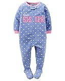 カーターの赤ちゃんの女の子1 pcフリース、印刷、24ヶ月