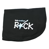 CrazyBabyClothing Little Brothers Rock Baby Blanket by Crazy Baby Clothing