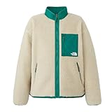 THE NORTH FACE(ザノースフェイス) フリース ジャケット Reversible Extreme Pile Jacket オートミール/TNFグリーン S