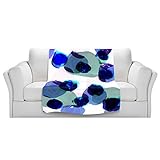 ブランケットウルトラソフトFuzzy 4サイズ！DIANOCHEデザインからby Iris LehnhardtブルードットホームDecor Unique Designer芸術的スタイリッシュな寝室アイ