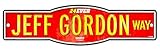 Jeff Gordon # 24 NASCAR 4 " x17 " Street Sign