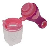 Lovoski 赤ちゃん　ベビー　育児　授乳　離乳用ボトル　フィーダー　おしゃぶり　安全　全4色3サイズ - L, 赤