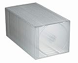 不二精機 BD/DVD/CDケース 10mmクリア・ 1枚収納×25枚セット・日本製日本品質 FJ-JECL25PC