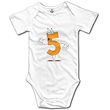面白い ボーイとガール カートゥーン ピンク ポスター Tシャツ コットン White Size 12 Months